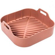Detailed information about the product Silicone Air Fryer Pot Easy Clean Air Fryer Oven Accessory Replace Parchment Paper Liners Food Safe Reusable Basket