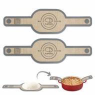 Detailed information about the product Silicone Bread Sling Dutch Oven Liner,Non-Stick & Easy Clean Reusable Oval Silicone Bread Baking Mat with Long Handles,Easy to Transfer Sourdough Bread - 2 Gray set