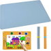 Silicone Craft Mat 60Ã—40cm, 2 Pack Large Painting Mat with Raised Edge, Non Stick Washable Table Protector for Kids Art Resin DIY Crafts. Available at Crazy Sales for $29.99