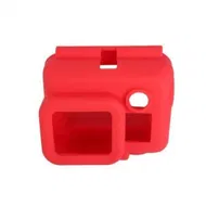 Detailed information about the product Silicone Protective Dirtproof Case Cover Skin For GoPro Hero 3 Red