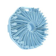 Detailed information about the product Silicone Scrubber, Exfoliating Body Wash Scrubbers, Shower Body Brush for Effective Showering Exfoliation and Gentle Massage, Blue