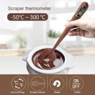 Detailed information about the product Silicone Spatula Electronic Thermometer Baking Mixing Tool