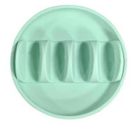 Detailed information about the product Silicone Taco Holder, Reusable Taco Plates with Dividers, Taco Rack Holders Stand for Hard Soft Taco Shell Holder, Green