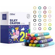 Detailed information about the product Silky Jumbo Crayons For Toddler 24 Colors,Non-Toxic Baby Crayons,Twistable Chunky Crayons,Window Caryons,Kids Art Tools