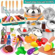 Detailed information about the product Simulated Barbecue Grill Food Childrens Play Home Kitchen Picnic Camping Party Playset for Ages 3 and Up