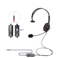 Detailed information about the product Single Ear for Laptop Cell Mobile Phone Noise Cancelling Headset Call Center Office Volume Control Headset Earphone Customer Service