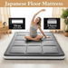 Single Foam Mattress Bed Topper Futon Tatami Lounger Japanese Floor Cushion Folding Roll Up Sleeping Mat Portable Camping Travel Thick Couch Sofa Pad. Available at Crazy Sales for $149.95