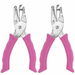 Single Hole Punch 6mm Paper Hole Puncher for Crafts,One Hole Puncher with Blue Soft Grip Handle,Handheld Circle Punch (Pink 2 Pack). Available at Crazy Sales for $11.99