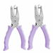 Single Hole Punch 6mm Paper Hole Puncher for Crafts,One Hole Puncher with Blue Soft Grip Handle,Handheld Circle Punch (Purple 2 Pack). Available at Crazy Sales for $11.99