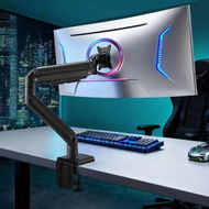 Detailed information about the product Single Screen Monitor Stand Arm Computer PC Desk Mount Bracket Gas Spring Adjustable Holder 17-50 Inch HD LED LCD TV 75x75mm 100x100mm VESA PLASA 25kg