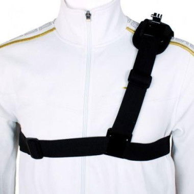 Single Shoulder Strap Mount Chest Harness Belt Adapter For GoPro Hero 1 2 3 3+ Camera.