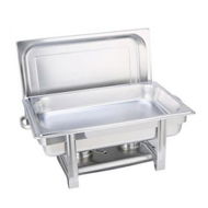 Detailed information about the product Single Tray Stainless Steel Chafing Catering Dish Food Warmer