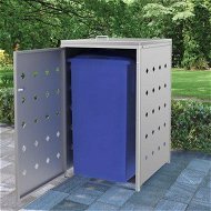Detailed information about the product Single Wheelie Bin Shed 240 L Stainless Steel