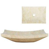 Detailed information about the product Sink 50x35x12 Cm Marble Cream
