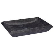 Detailed information about the product Sink Black 50x35x10 cm Marble