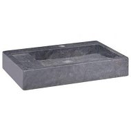 Detailed information about the product Sink Black 58x39x10 cm Marble