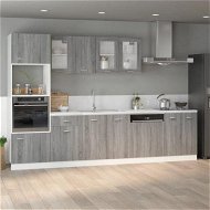 Detailed information about the product Sink Bottom Cabinet Grey Sonoma 80x46x81.5 cm Engineered Wood