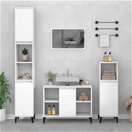 Detailed information about the product Sink Cabinet White 80x33x60 Cm Engineered Wood