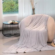 Detailed information about the product Size220*200cm Cooling Blanket Bamboo Fiber Summer Cold Breathable Lightweight Bed Throw Soft Touch Ice Silk Cool Birthday Gift COL Gray