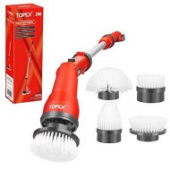 Detailed information about the product Skin Only 20V Cordless Power Scrubber With Extension Long Handle & 4 Replaceable Brush Heads,2 Speeds Power Scrubber Brush