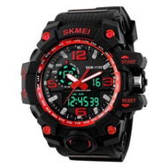 Detailed information about the product SKMEI Large Dial Shock Outdoor Sports Men Digital LED Military Army Watch