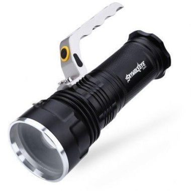 SKYWOLFEYE E663 CREE XPE 3W 500LM LED Portable Flashlight With Strap