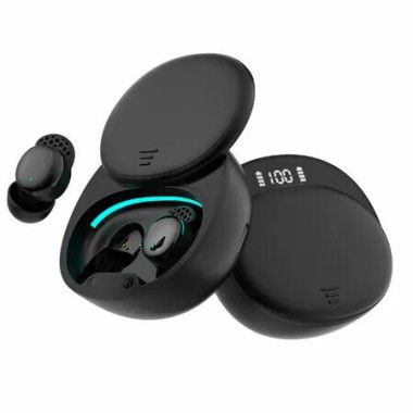 Sleep Earbuds Side Sleepers Wireless Noise Blocking LED Display Music Dual Mode Black