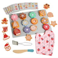 Detailed information about the product Slice and Bake Cookies Wooden Pretend Play Food for Boys Girls Kids Ages 3+ Boys Girls Kids Christmas Birthday Gift