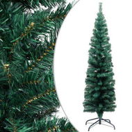 Detailed information about the product Slim Artificial Christmas Tree With Stand Green 150 Cm PVC