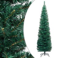 Detailed information about the product Slim Artificial Christmas Tree with Stand Green 240 cm PVC