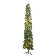 Detailed information about the product Slim Christmas Tree 300 LEDs & Ball Set 300 cm