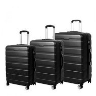 Detailed information about the product Slimbridge Luggage Suitcase Trolley 3Pcs Set 20 24 28 Travel Packing Lock Black
