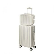 Detailed information about the product Slimbridge Luggage Suitcase Trolley Set Travel Lightweight 2pc 14