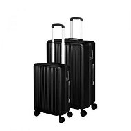 Detailed information about the product Slimbridge Luggage Suitcase Trolley Set Travel Lightweight 2pc 20