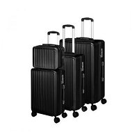 Detailed information about the product Slimbridge Luggage Suitcase Trolley Set Travel Lightweight 4pc 14