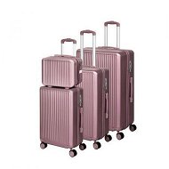 Detailed information about the product Slimbridge Luggage Suitcase Trolley Set Travel Lightweight 4pc 14