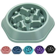 Detailed information about the product Slow Feeder Dog Bowl Anti-Choking Slower Feeding Puzzle Bowl Interactive Bloat Stop Food Dishes Non-Slip Lick Treat For Small Medium Dogs (Green)