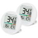 Small Digital Refrigerator Thermometer Waterproof Max/Min Record Function with LCD Screen Stand and Magnetic Back for Fridge Freezer Scenarios-2 Pack. Available at Crazy Sales for $29.99