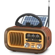 Detailed information about the product Small Retro Vintage Radio Bluetooth,Portable Radio AM FM Transistor with Best Sound,Solar/Battery Operated Radio/Rechargeable Radio,TWS,Support TF Card/USB Playing