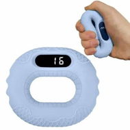 Detailed information about the product Smart Bluetooth Hand Rehab Exerciser,Silicone Grip Strength Trainer Remote Scrolling Ring For Tiktok,Bluetooth Page Turner For iPad iPhone Color Blue