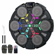 Detailed information about the product Smart Music Boxing Machine,Wall-Mounted Bluetooth Boxing Machine,9-Speed Rhythm Mode Adjustment,Electronic Boxing Machine Wall Mounted Music Boxing Game