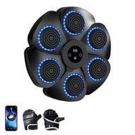 Detailed information about the product Smart Music Boxing Machine,Wall-Mounted Bluetooth Boxing Machine,9 Speed Rhythm Mode Adjustment,Electronic Boxing Machine Wall Mounted