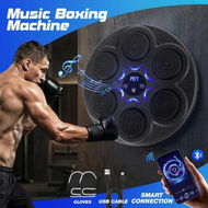 Detailed information about the product Smart Punching Boxing Electronic Music Machine Bluetooth Training Equipment Box Gloves Wall Mounted Target Fitness Workout Home Gym 9 Modes 18 Speeds