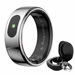 Smart Ring Tracker for Women & Men, Fitness Ring with Sleep & Motion Tracking, Touch Control,Compatible with iOS & Android (Silver,12#). Available at Crazy Sales for $49.99