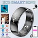 Smart Rings ECG Body Rate Sleep Monitoring Ring Waterproof Fitness Sports Tracker Gift For Friends Family Colleagues Size 10. Available at Crazy Sales for $99.99