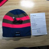 Detailed information about the product Smart Talking Keep Warm Music Beanie Hat With Built-in Wireless Bluetooth Stereo Earphones - Pink.