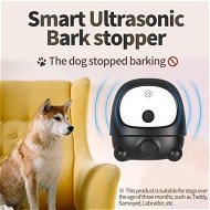 Detailed information about the product Smart Ultrasonic Waterproof Bark Stopper Control Device with Frequency 3 Grade for DOgs(Black)
