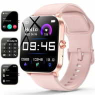 Detailed information about the product Smart Watch 1.85 inch for Men Women (Answer/Make Call)IP68 Waterproof Fitness Activity Tracker 120+ Sport Modes for Android iOS(Pink)