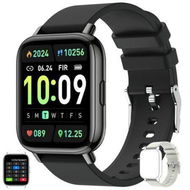 Detailed information about the product Smart Watch Bluetooth For Android Phone Waterproof Sport Blood Pressure Heart Rate Monitor Sleep Tracker For Men Women Fitness-Black