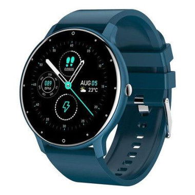 Smartwatch Compatible With Android And IOS Phones For Women Men And Kids (blue).